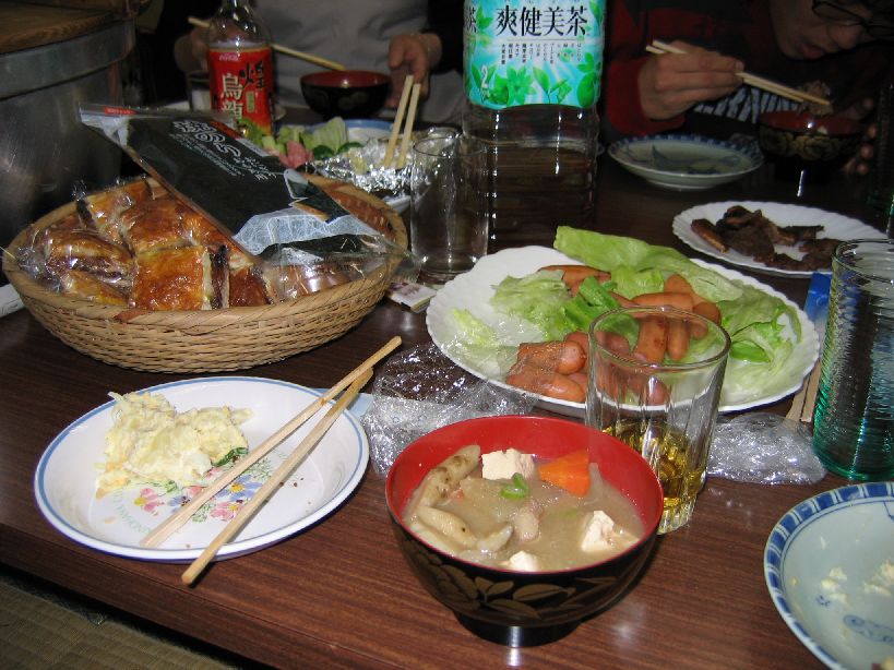 The soup & other food